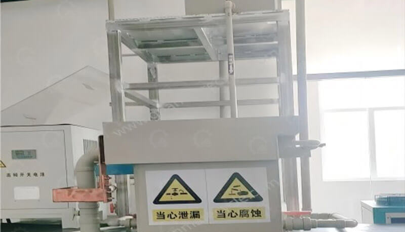 Small Capacity of Copper Electrolysis