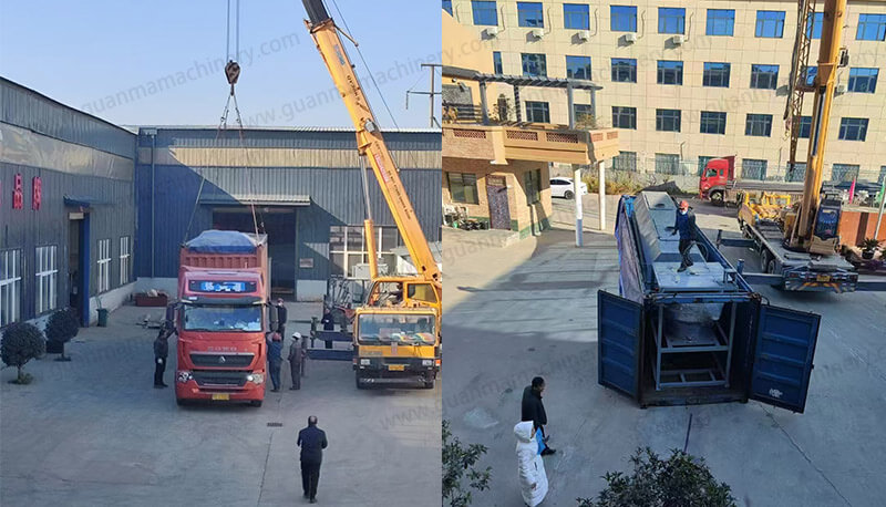 Lithium Battery Recycling Machine Shipped to India